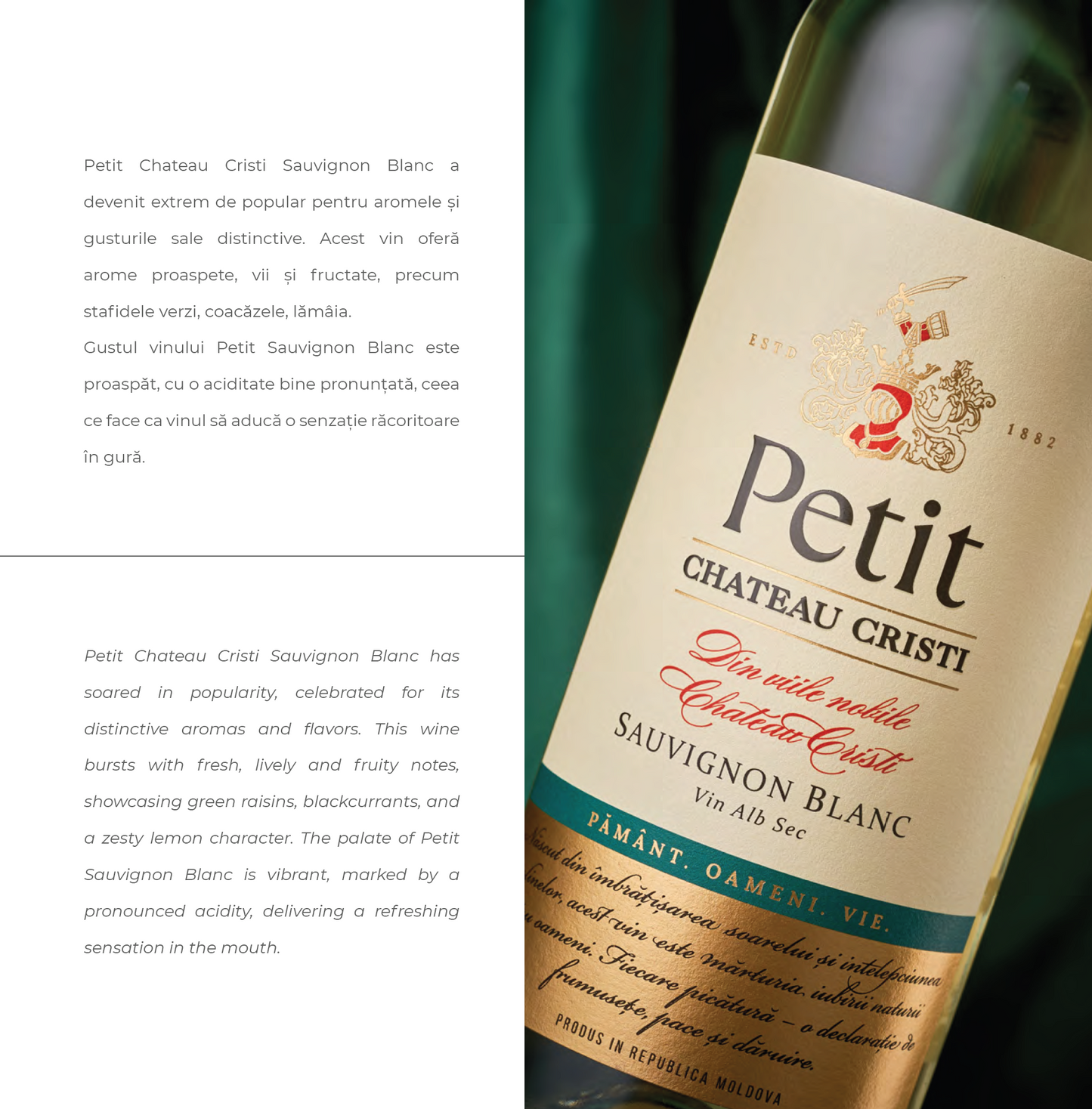 Petit Sauvignon Blanc | Cutie 6 sticle