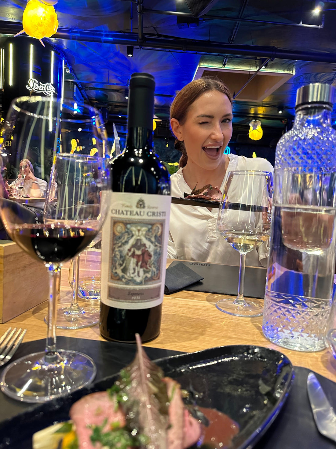Degustare vinuri super premium Chateau Cristi la Naive Bucuresti – asocieri culinare