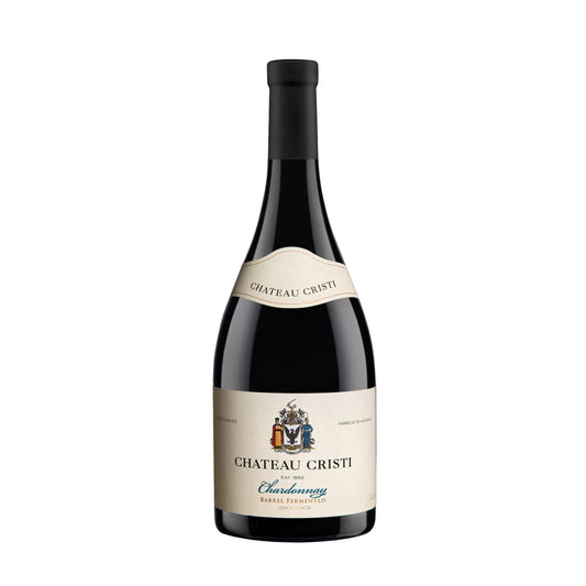 sticla chateau cristi chardonnay barrel fermented vin alb premium moldova