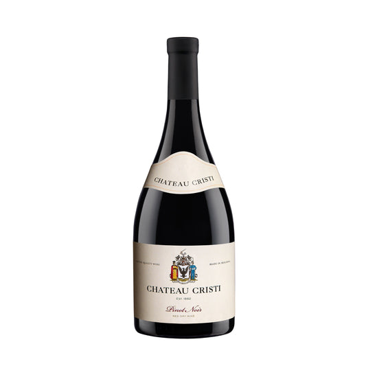 Chateau Cristi Pinot Noir vin rosu premium Moldova bax 6 sticle