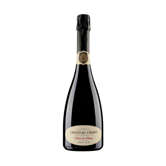 Chateau Cristi Blanc de Blancs Brut vin spumant Chardonnay Moldova metoda Charmat