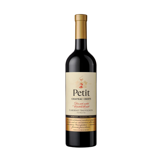 Petit Cabernet Sauvignon Chateau Cristi sticla 0.75L vin rosu sec Moldova