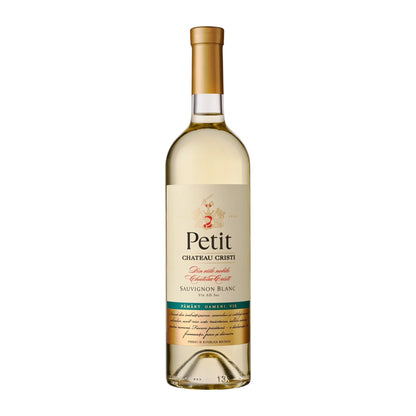Petit Chateau Cristi Sauvignon Blanc vin alb sec Valul lui Traian Moldova