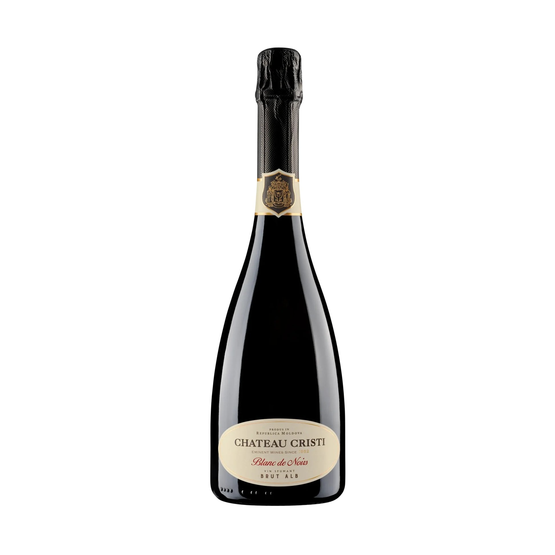 Chateau Cristi Blanc de Noirs Brut spumant Pinot Noir Moldova metoda Charmat