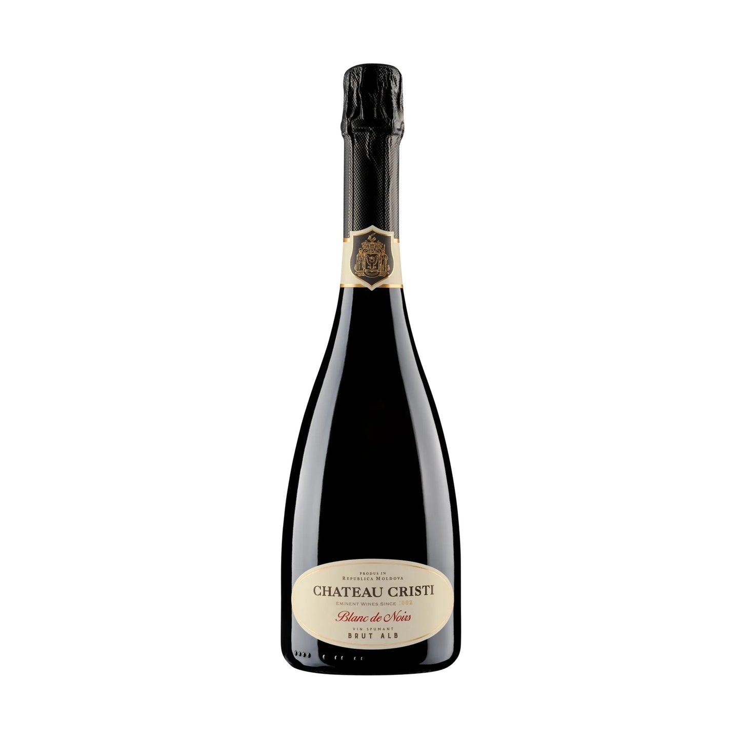 Chateau Cristi Blanc de Noirs spumant Pinot Noir Moldova perlaj fin