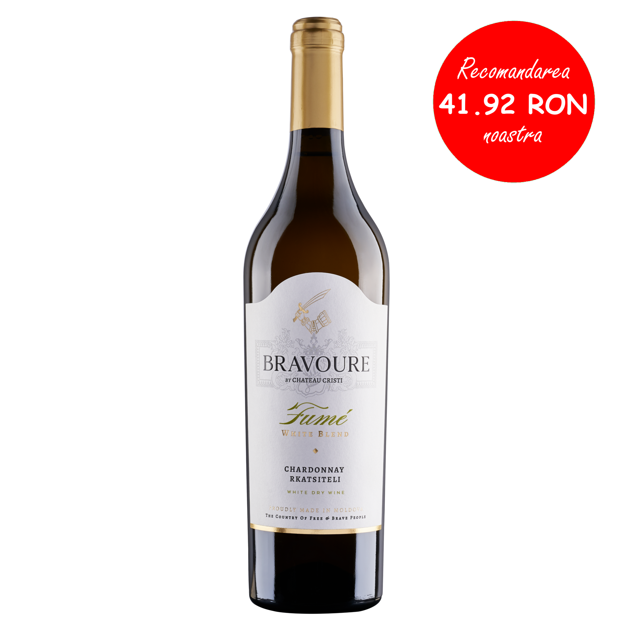 Bravoure Fume ( Chardonnay & Rkatziteli )